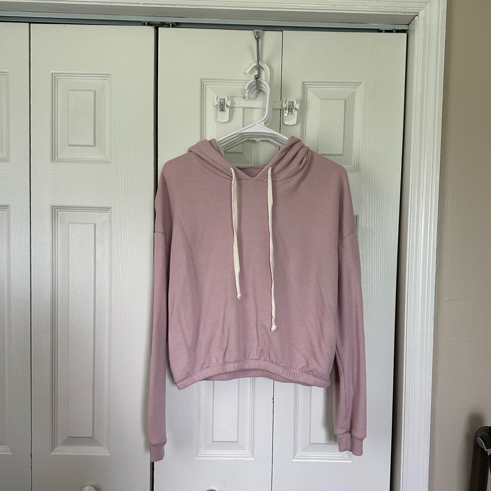 American Eagle cropped hoodie
